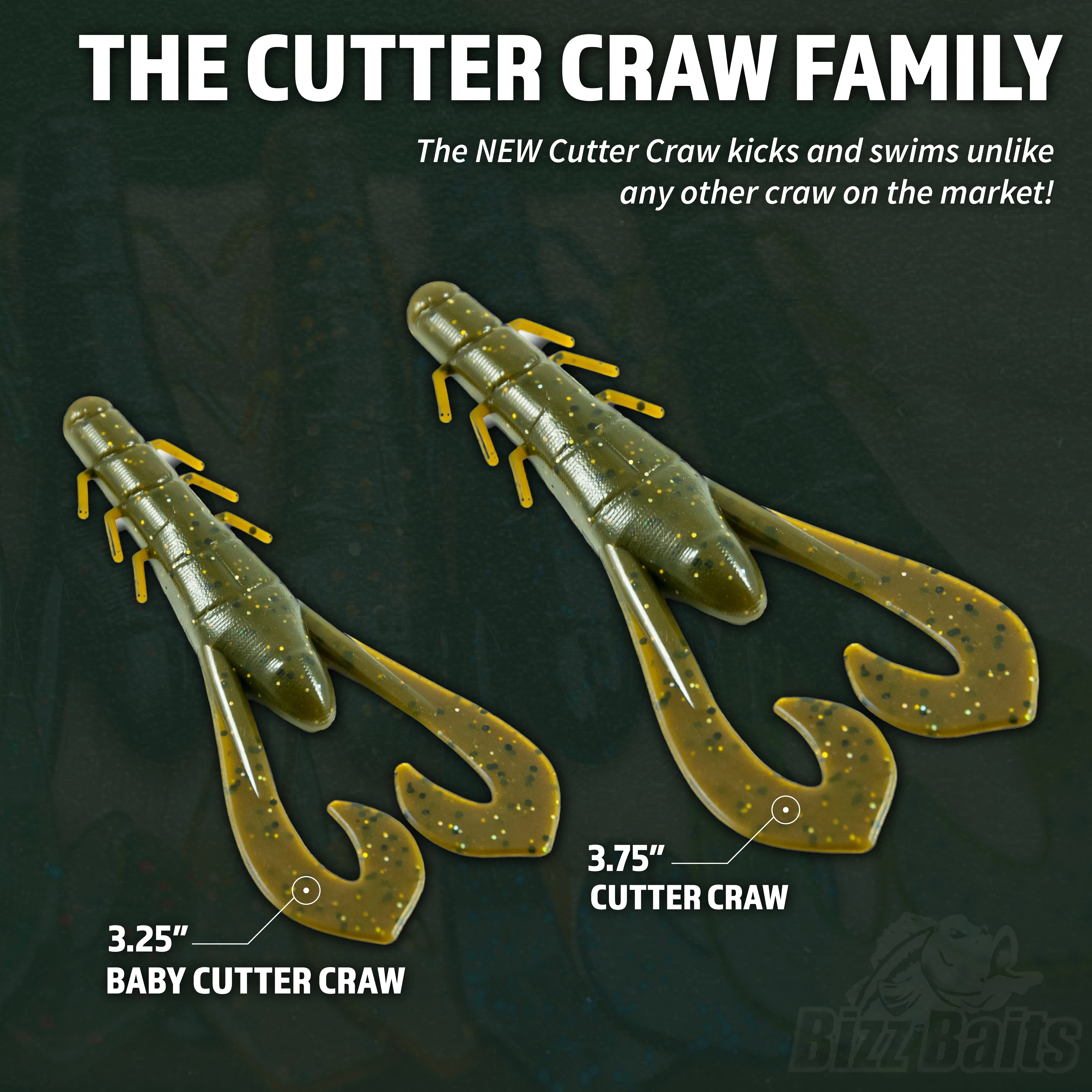 Baby Cutter Craw – BizzBaits