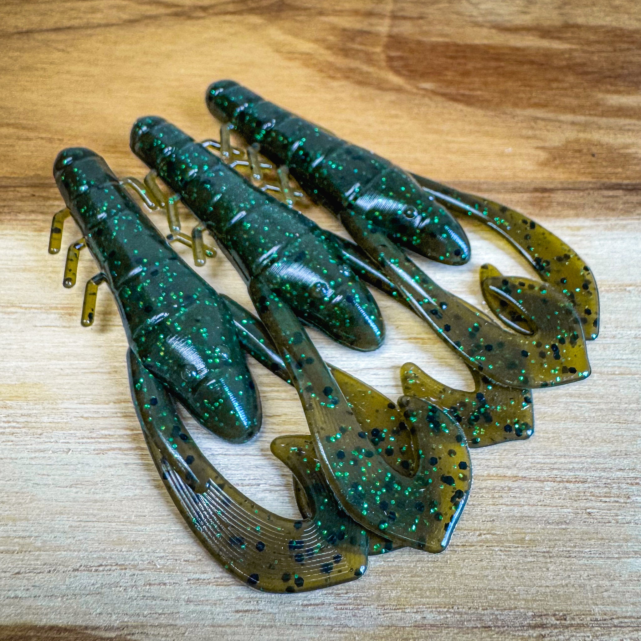 Custom GP Green Baby Cutter Craws