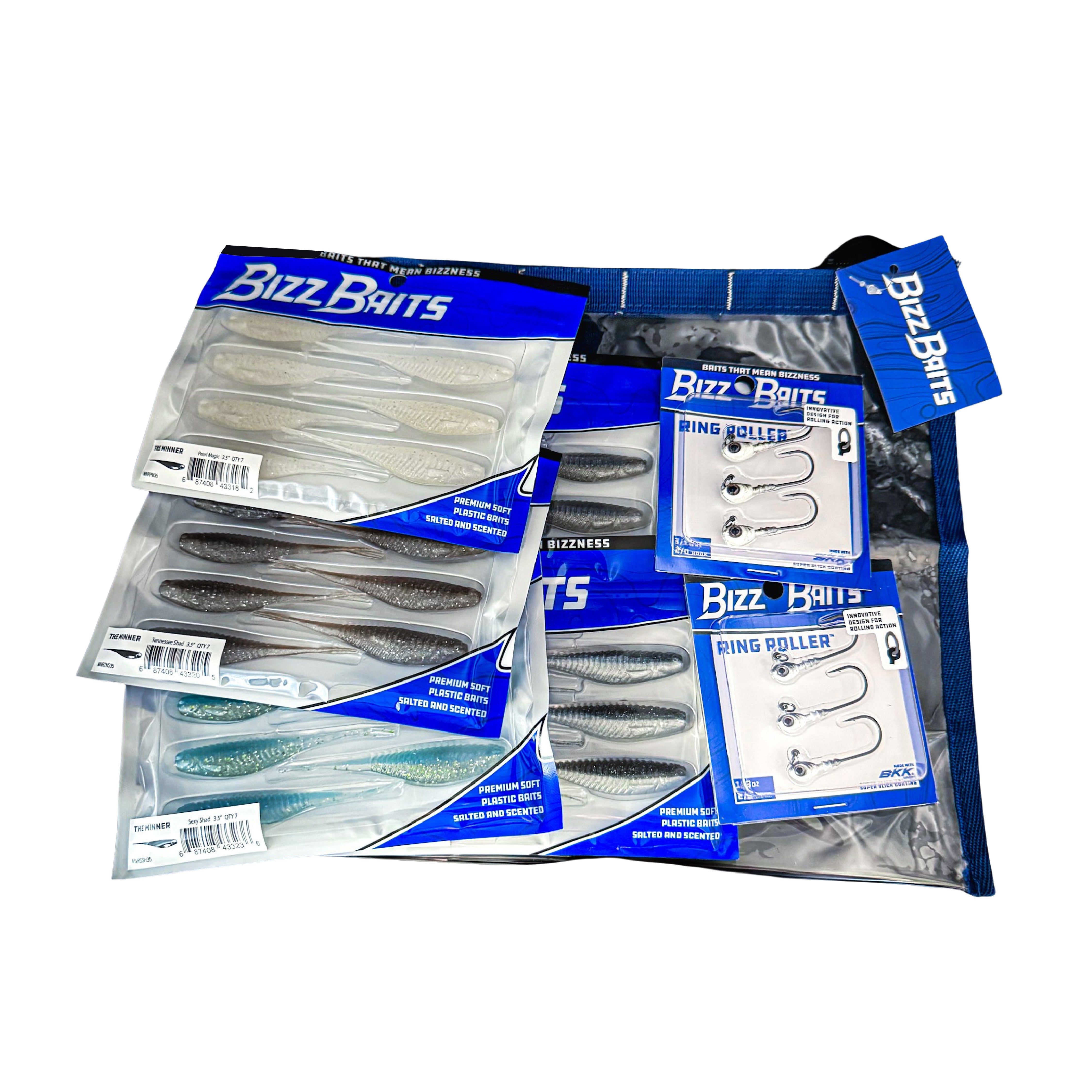 3.5" Minner Bundle w/ Free Bait Bag!
